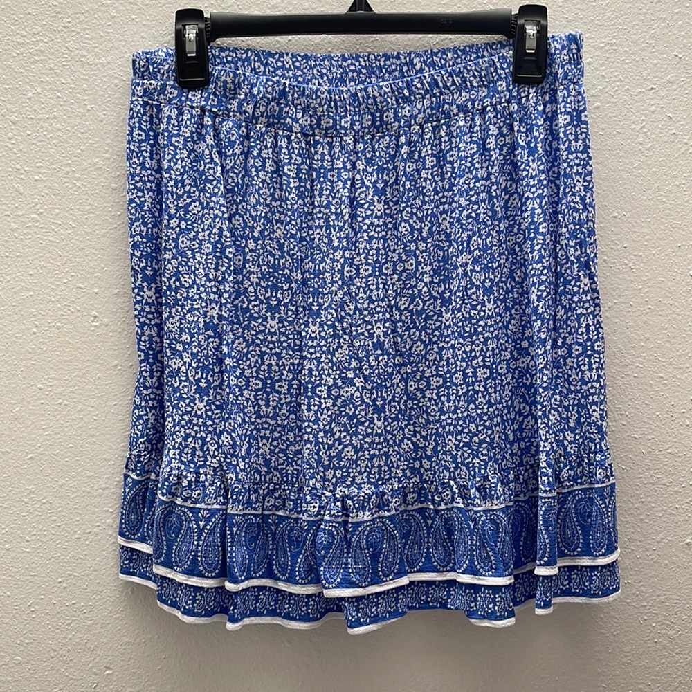 Blue and white skirt! Size small